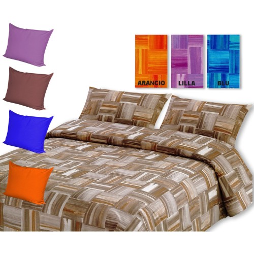 Housse de couette en pur coton dis. STRESA avec CUSHION Meubles