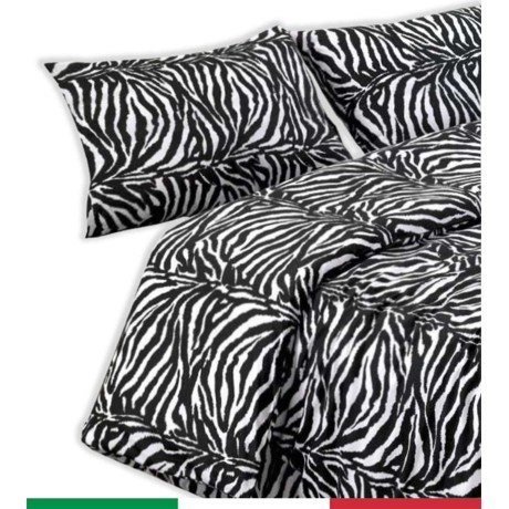 SEXI SCHWARZ-WEISSER ZEBRA-BETTBEZUG