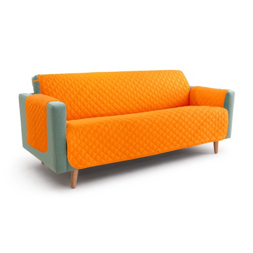 NUEVA FUNDA DE SOFÁ AR PROTECTOR DE SOFÁ ACOLCHADO SYMPHONY NARANJA