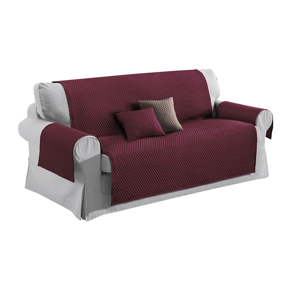 SOFA COVER BX BUBBLES BURGUNDY SOFA PROTECTOR WITH MASSAGE EFFECT NO IRON SOFA COVER BX BUBBLES BURGUNDY SOFA PROTECTOR WITH MASSAGE EFFECT NO IRON