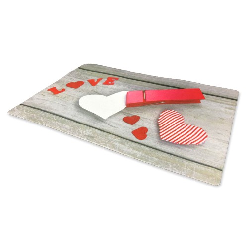 DIGITAL DOORMAT RUG CM.40X60 CUORE PEG