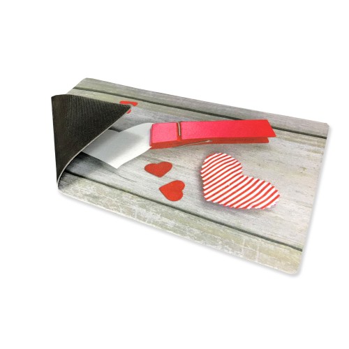 DIGITAL FUSSMATTE TEPPICH CM.40X60 CUORE PEG