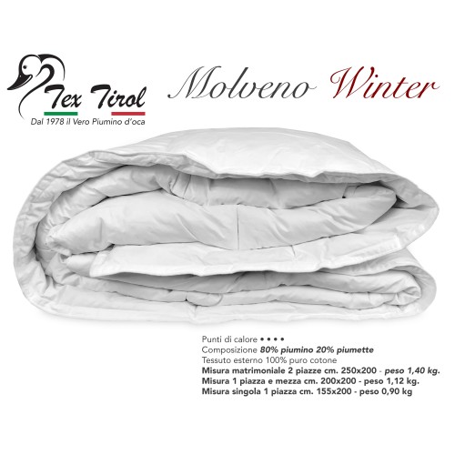 GOOSE TEX TIROL © MOLVENO WINTER DAUNENJACKE 80% GÄNSEDAUNEN / 20% GÄNSEDAUNEN