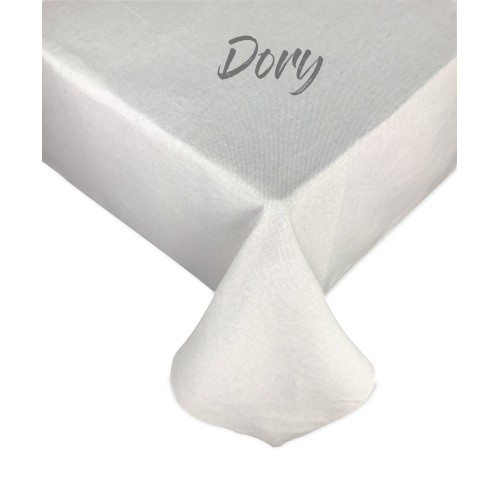 DORY UNITA BEIGE ECRU COTTON TABLECLOTH