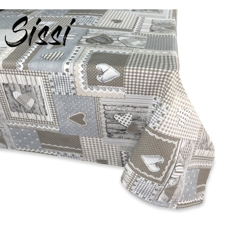 MANTEL SISSI EN ALGODÓN APRICA BEIGE