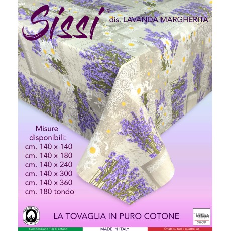 TOVAGLIA SISSI lavanda...
