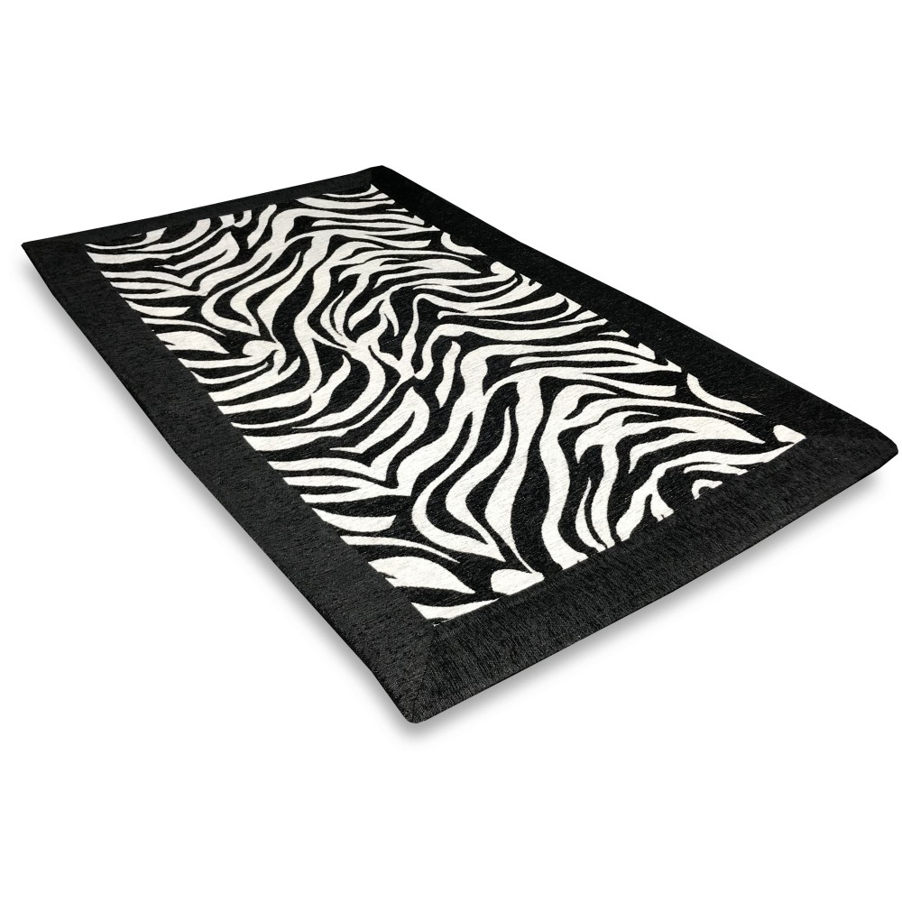TAPPETO ZEBRATO DIS. ZEBRA CM. 50X80 TAPPETO ZEBRATO DIS. ZEBRA CM. 50X80