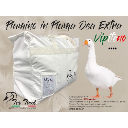 Oie TEX TIROL © Vipiteno 100% DUVET D’OIE