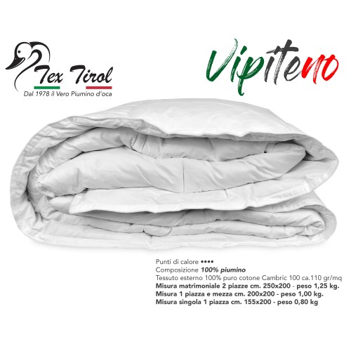 Oie TEX TIROL © Vipiteno 100% DUVET D’OIE