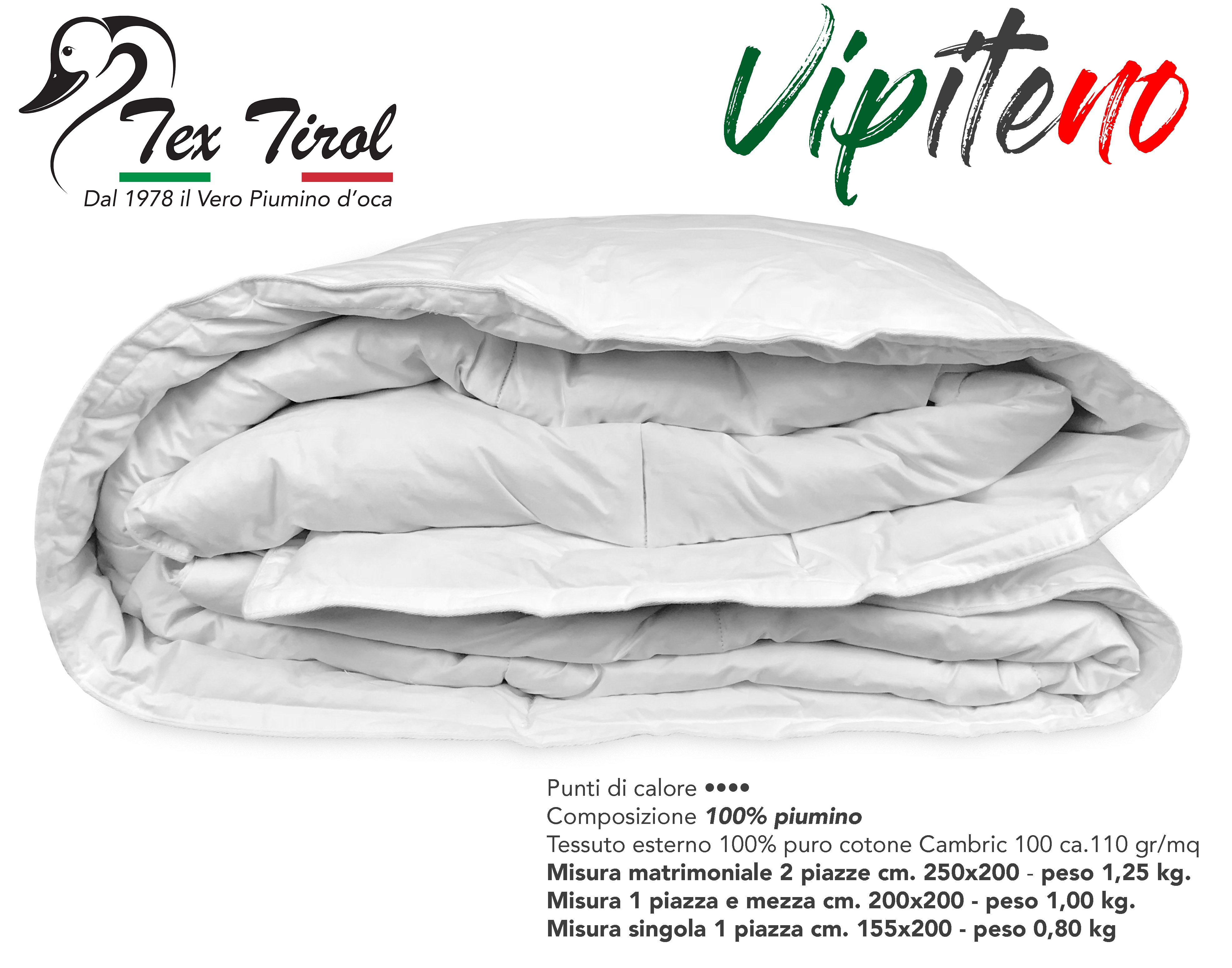 Daunex Piumino Siberiano PIUMINO Oca TEX TIROL U00a9 STELLA ALPINA