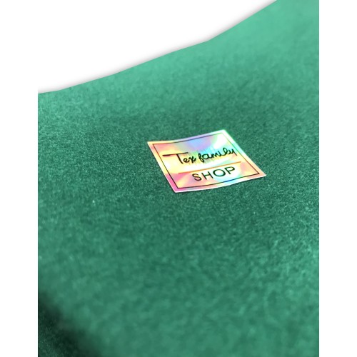 TABLE COVER CLOTH JACK GAME CARDS POKER GREEN BY THE METER CUSTOMIZED H.cm. 150 WITH HOLOGRAM