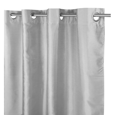 SOLID COLOR CURTAIN PEARL GRAY CM.140X290 PACKAGED