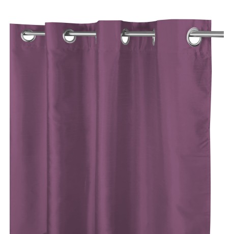 SOLID COLOR MAUVE PURPLE CURTAIN CM.140X290 PACKAGED
