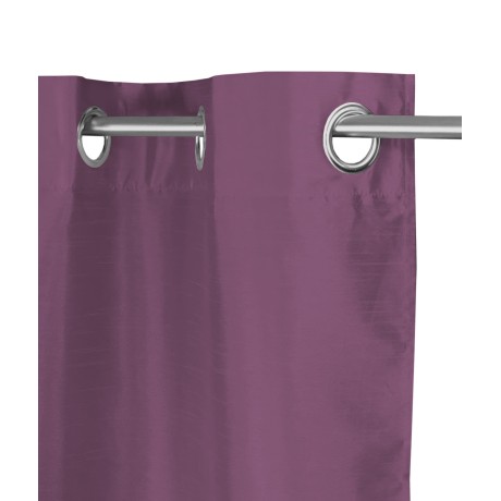 SOLID COLOR MAUVE PURPLE CURTAIN CM.140X290 PACKAGED