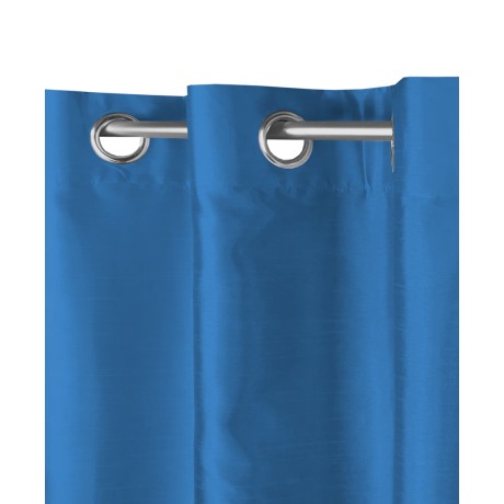 EINFARBIGER VORHANG AVIO BLUE CM.140X290 VERPACKT