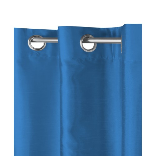 EINFARBIGER VORHANG AVIO BLUE CM.140X290 VERPACKT
