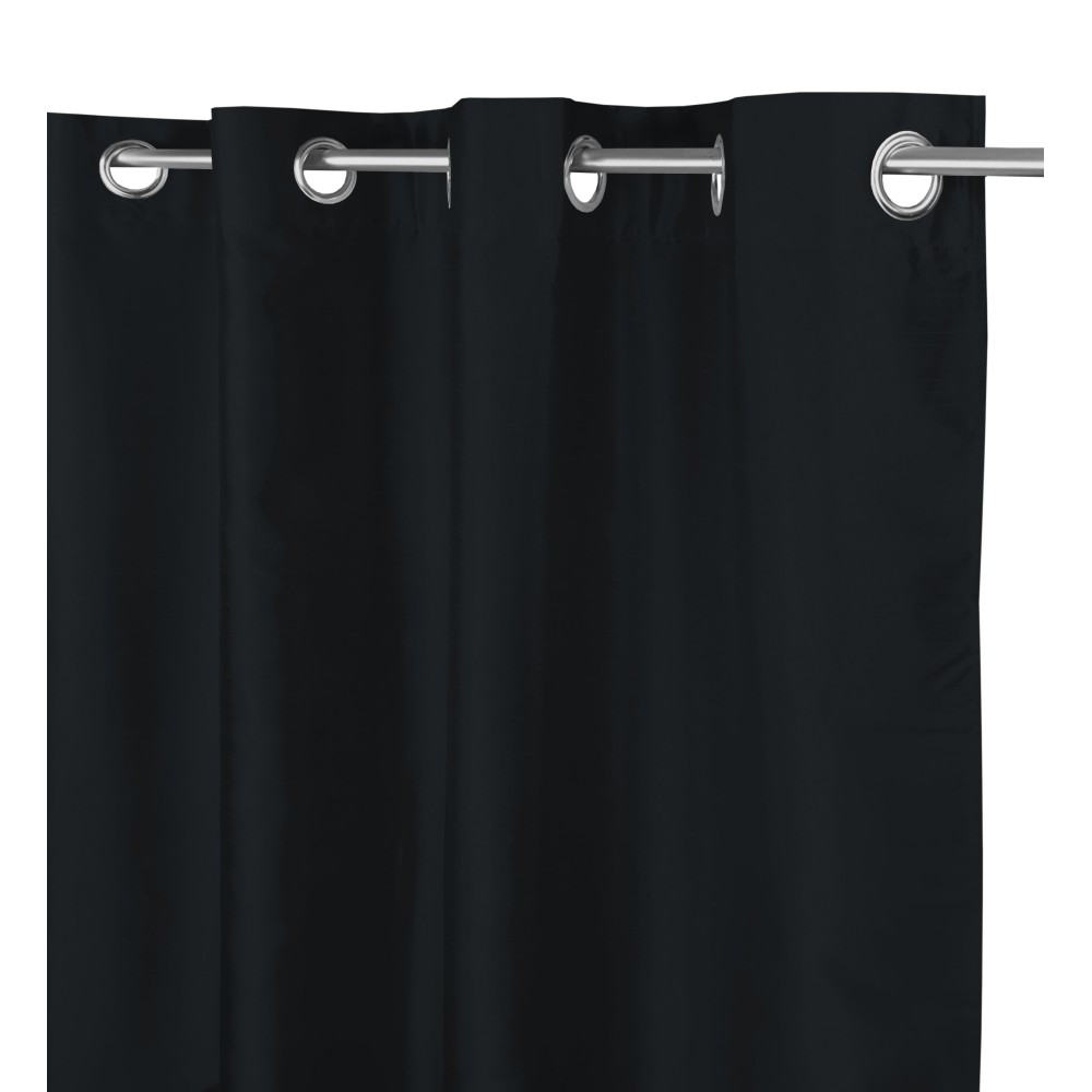 TENDA TINTA UNITA NERO CM.140X290 CONFEZIONATA TENDA TINTA UNITA NERO CM.140X290 CONFEZIONATA