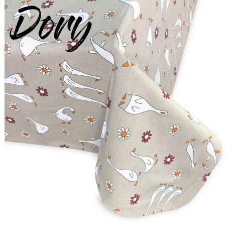 MANTEL DORY GOOSE OCA OCETA en algodón
