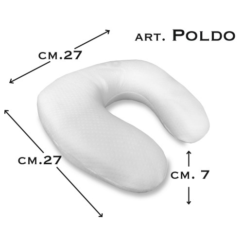 POLDO NACKENKISSEN AUS MEMORY-SCHAUM FÜR UNTERWEGS