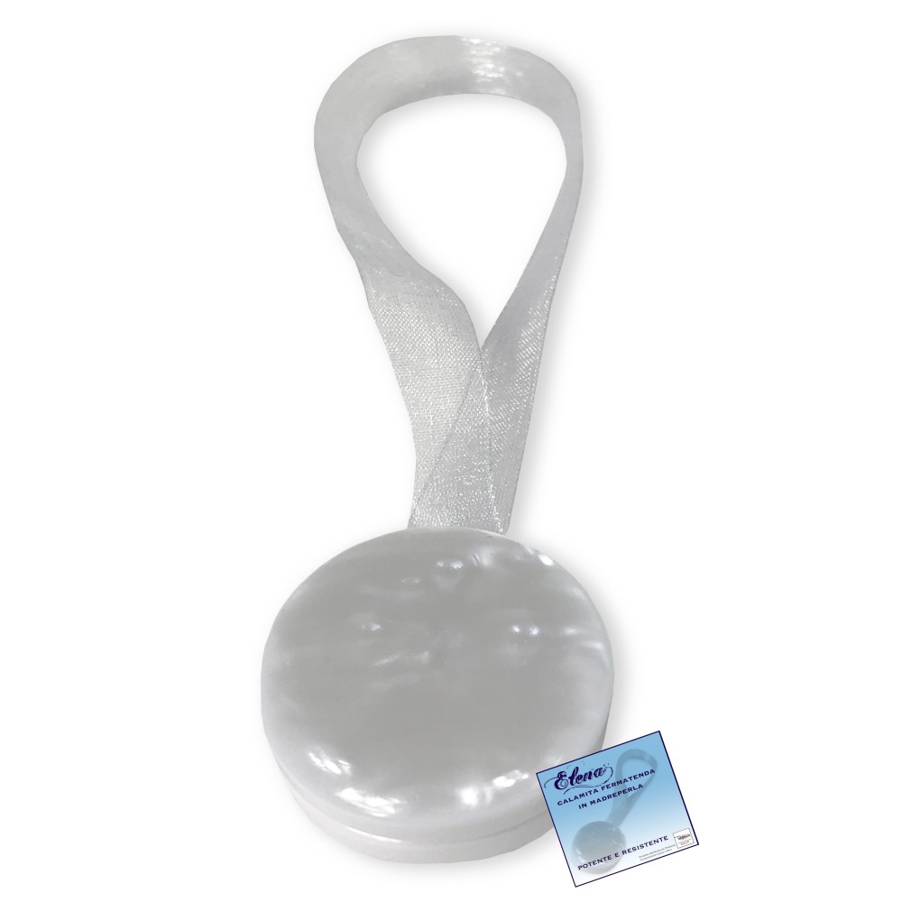 CALAMITA FERMA TENDA ELENA BIANCO CALAMITE PER TENDE FERMATENDE MADREPERLA CALAMITA FERMA TENDA ELENA BIANCO CALAMITE PER TENDE FERMATENDE MADREPERLA