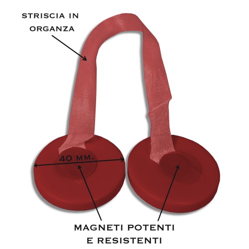 IMÁN TOPE DE CORTINA ELENA BORDEAUX IMANES PARA CORTINAS TOPES DE CORTINA NÁCAR