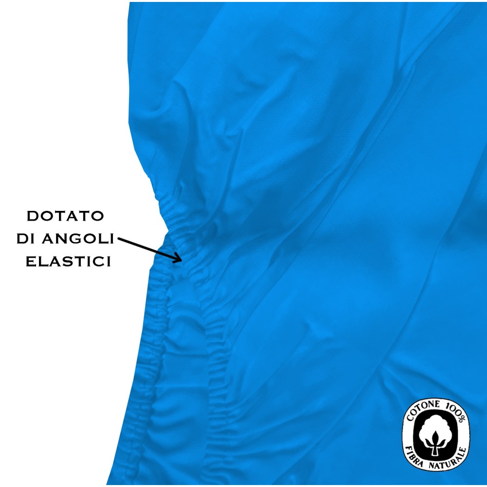 SÁBANA FRANKY CON ESQUINAS AZUL FRANCÉS 1 MAXI Y MEDIO GRANDE