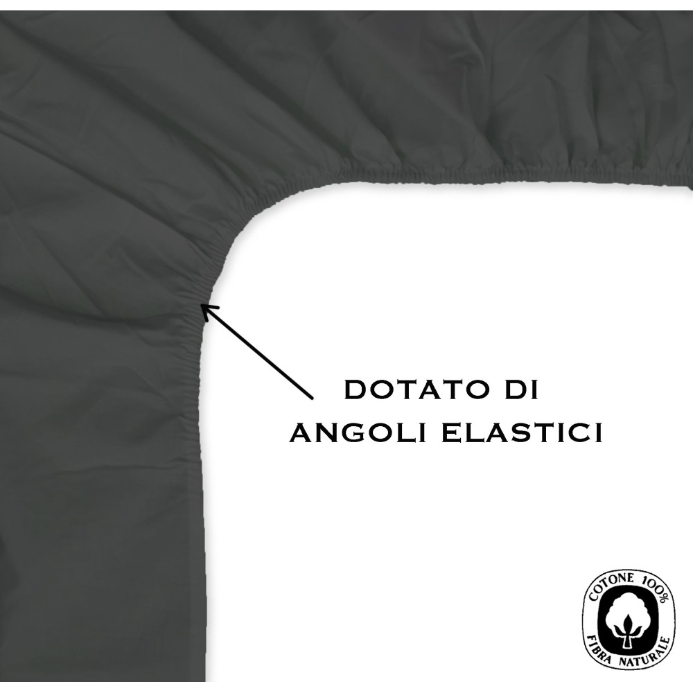 SÁBANA BAJERA FRANCY GRIS OSCURO FRANCÉS 1 MAXI Y MEDIO GRANDE