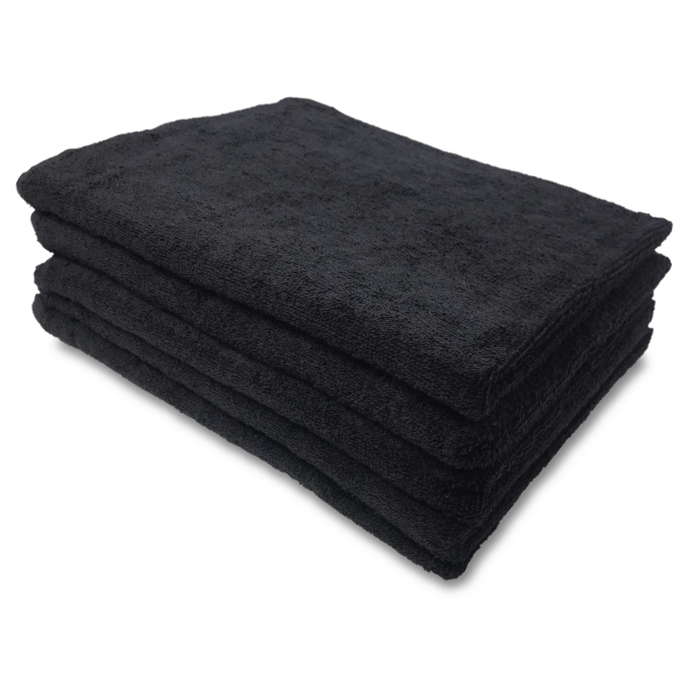 SET 5 ASCIUGAMANI SALVIETTA SPUGNA NERO BEAUTY PARRUCCHIERA CM. 50X100 SET 5 ASCIUGAMANI SALVIETTA SPUGNA NERO BEAUTY PARRUCCHIERA CM. 50X100