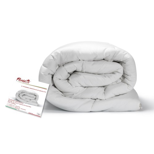SYNTHETISCHE DAUNENJACKE WINTERDECKE MADE IN ITALY EXTRA QUALITÄT 350 GR / QM.
