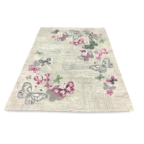 FUCHSIA BUTTERFLY NON-SLIP MAT