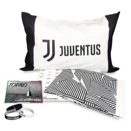 ORIGINAL JUVE F.C. JUVENTUS EINZELBLATT-SET MIT KOSTENLOSEM ARMBAND
