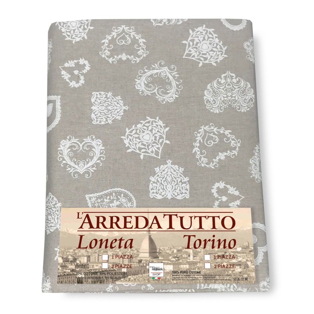 TELO ARREDO COPRITUTTO GRAN FOULARD COPRILETTO COPRIDIVANO TESSUTO DORY CUORE BIANCO TELO ARREDO COPRITUTTO GRAN FOULARD COPRILETTO COPRIDIVANO TESSUTO DORY CUORE BIANCO