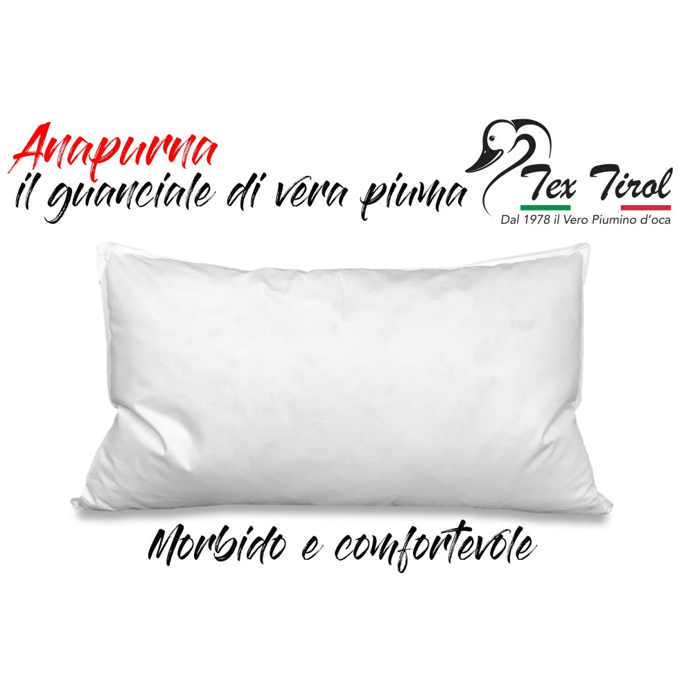 PILLOW PILLOW REAL FEATHER ANAPURNA TEX TIROL ©