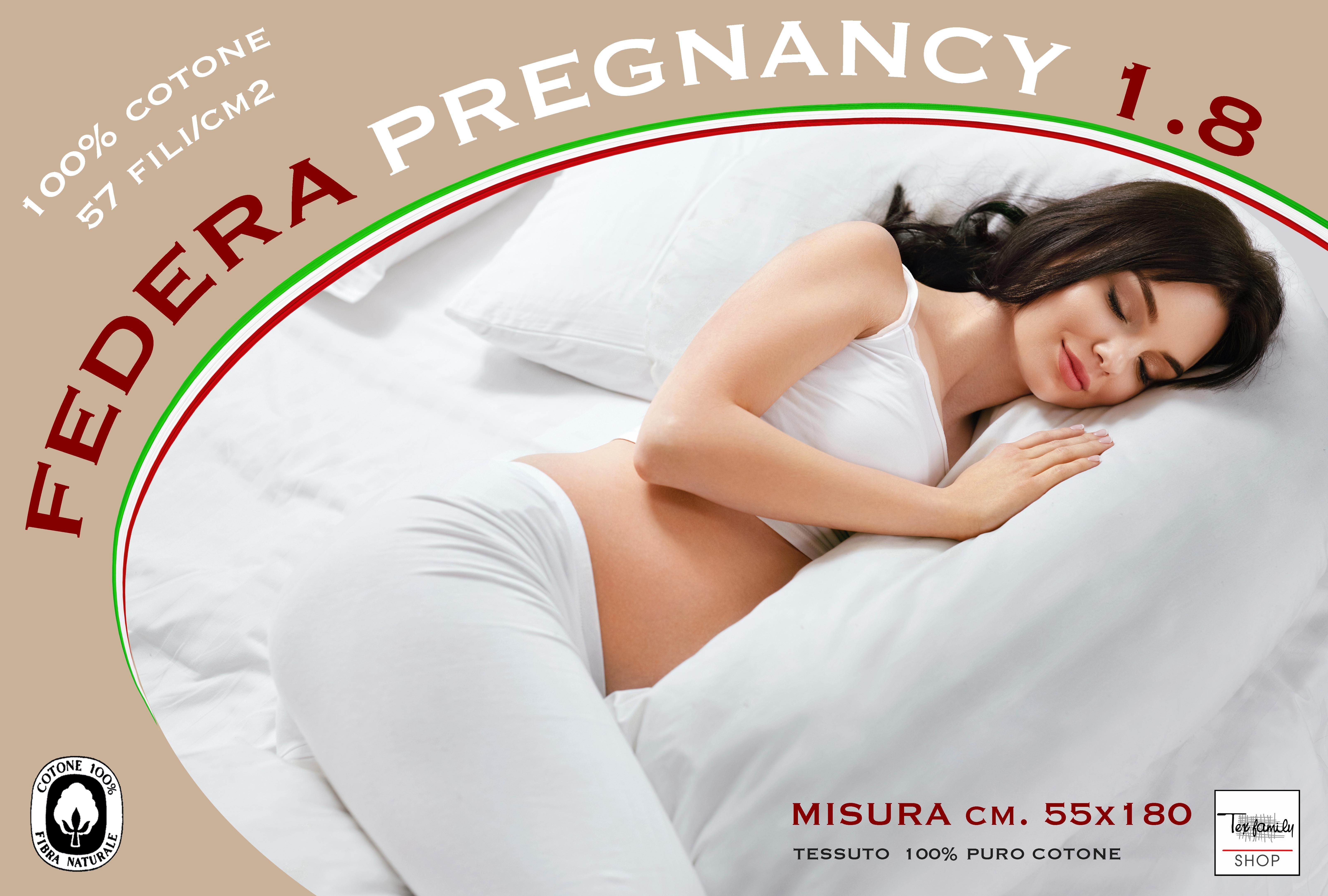 1 Federa Grigio&Blu-Cotone ARNTY Federa per Il Corpo in Gravidanza Fodera per Cuscino di maternità in Cotone a Forma di U 