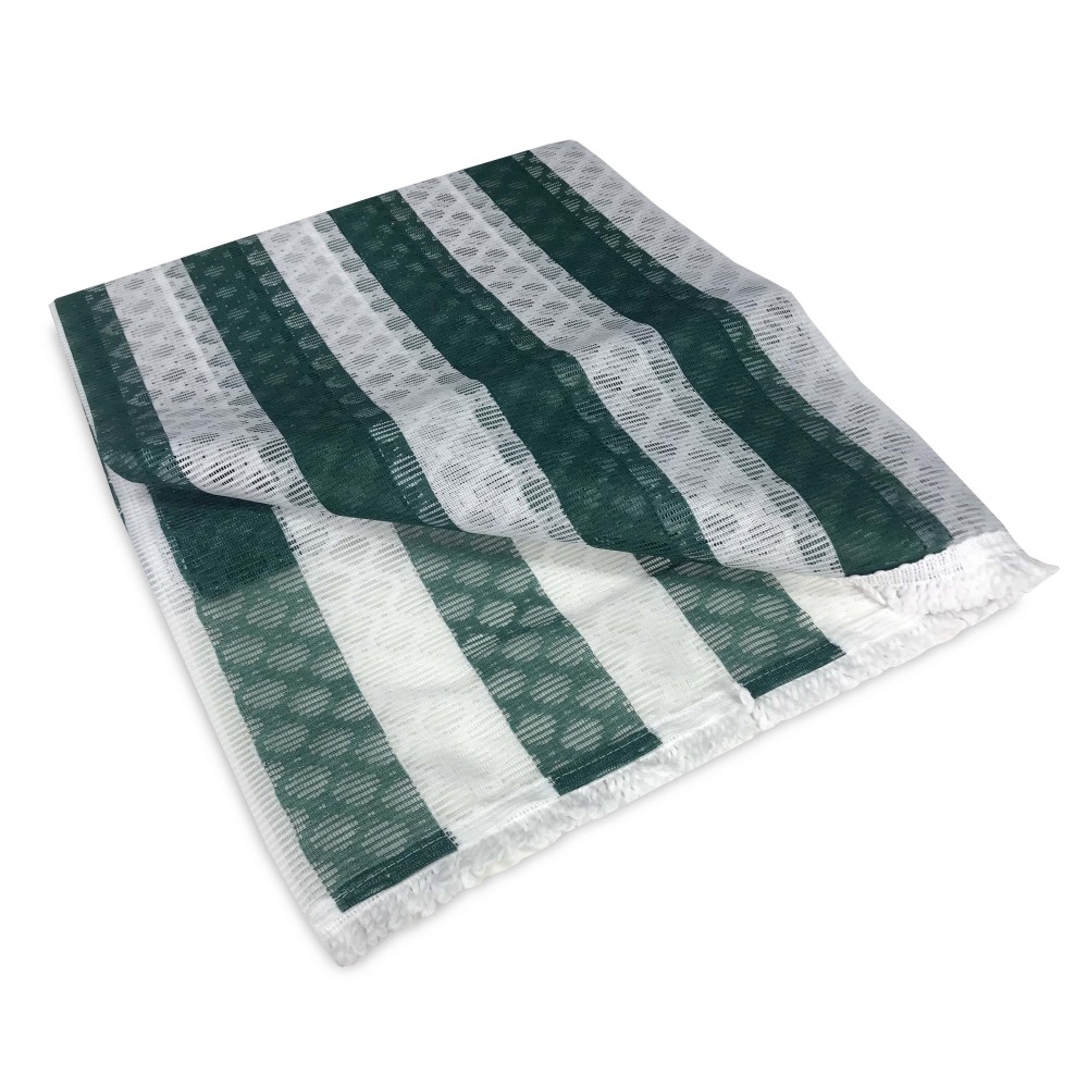 GARDEN NET CURTAIN GREEN Streifennetz Moskitonetz in zwei Größen