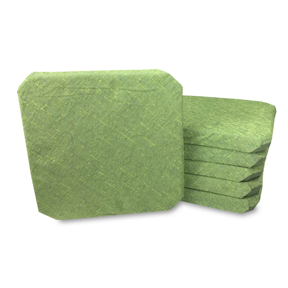 FUNDA DE SILLA DE COLOR LISO EN TELA DE CHENILLA VERDE FUNDA DE SILLA DE COLOR LISO EN TELA DE CHENILLA VERDE
