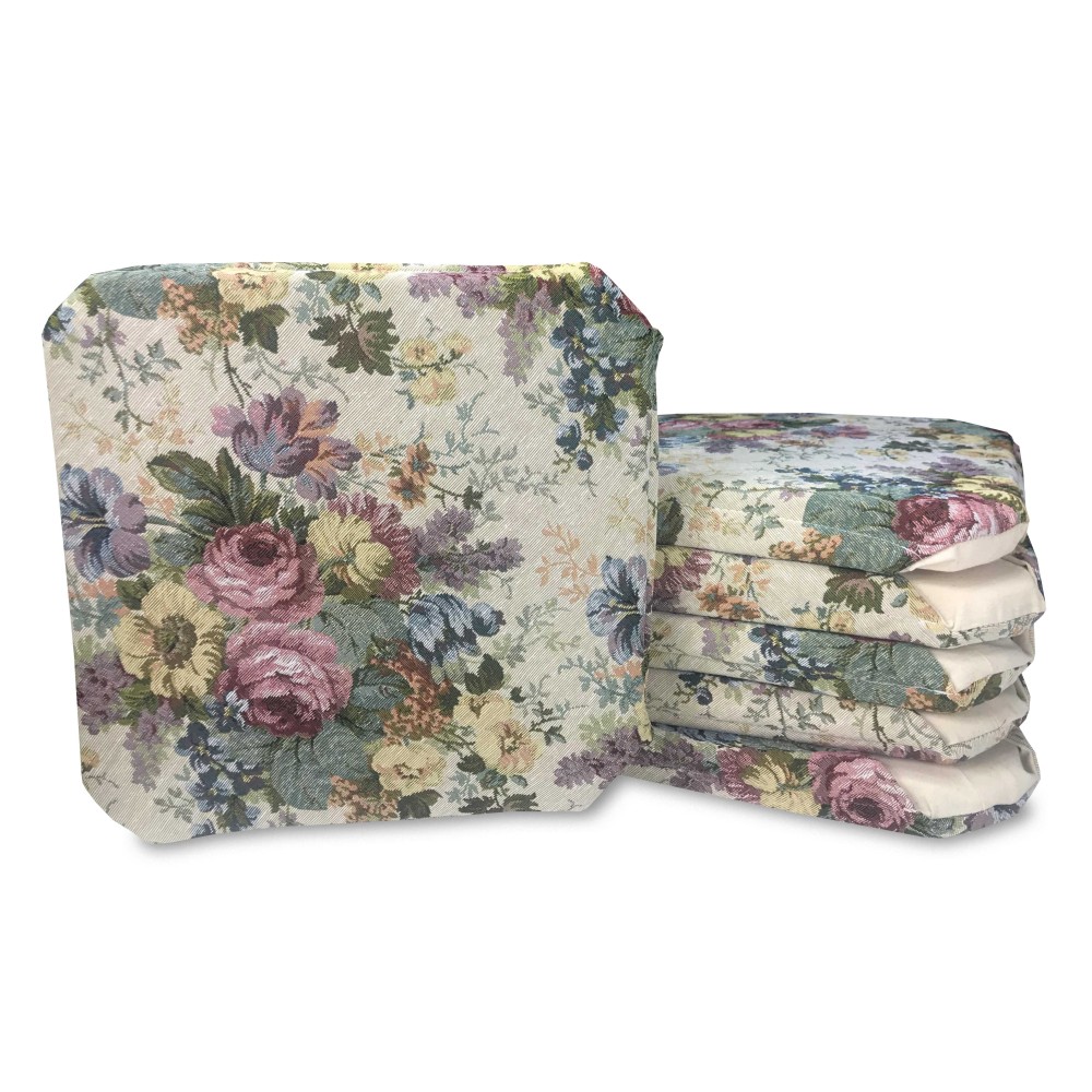 FUNDA DE SILLA ALI EN GOBELINO DE FLORES FLOREADAS FUNDA DE SILLA ALI EN GOBELINO DE FLORES FLOREADAS