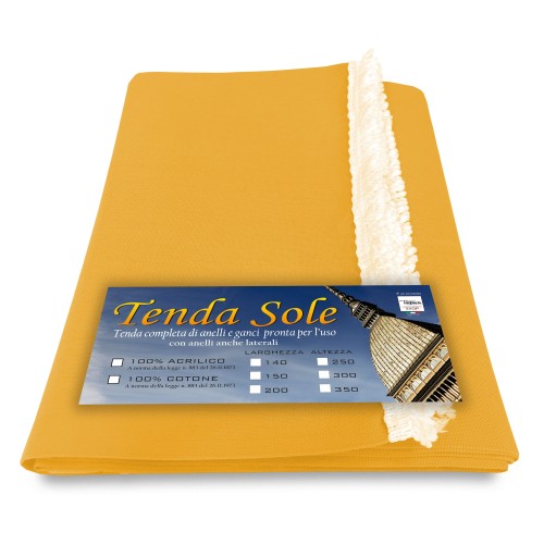 TAUD DE SOLEIL EXTÉRIEUR Jardin BALCON United YELLOW Emballé