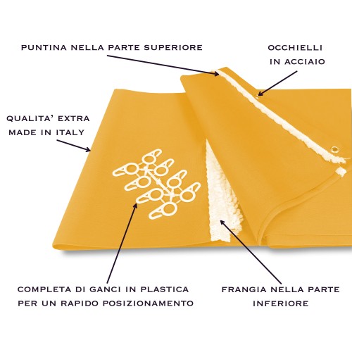 OUTDOOR Garden BALCONY YELLOW Awning Packaged