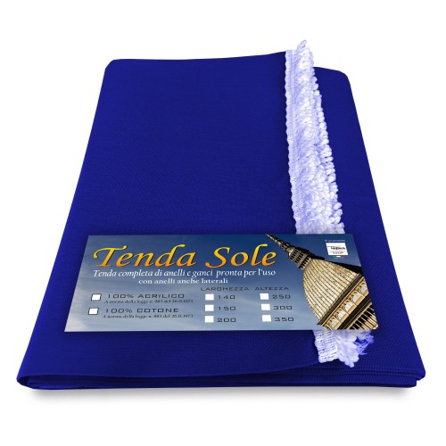 OUTDOOR Garten BALCONY UNITED BLUE Markise verpackt