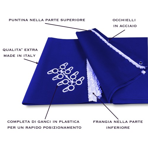 OUTDOOR Garden BALCONY UNITED BLUE Awning Packaged