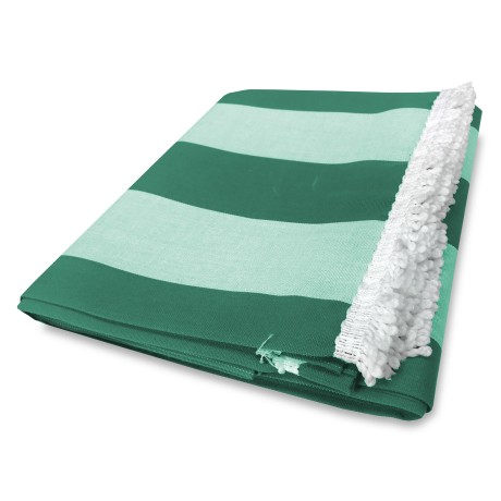 OUTDOOR AWNING GARDEN BALCONY EVEN STRIPE GREEN PACKAGED