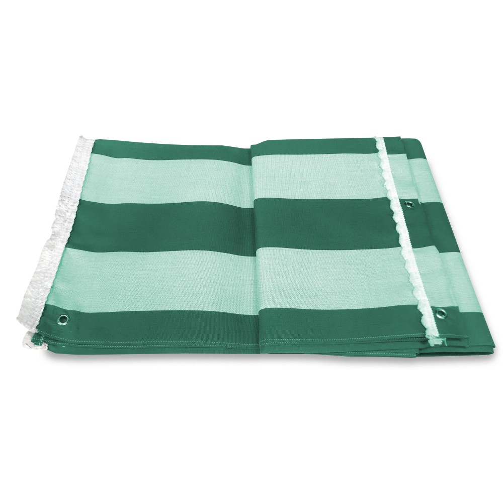 OUTDOOR Garden BALCONY Stripe EVEN GREEN Awning Packaged