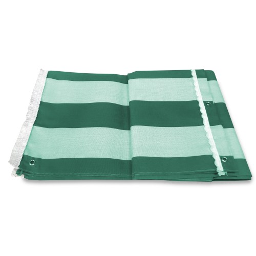 TOLDO DE EXTERIOR JARDÍN BALCÓN INCLUSO RAYA VERDE EMPAQUETADO