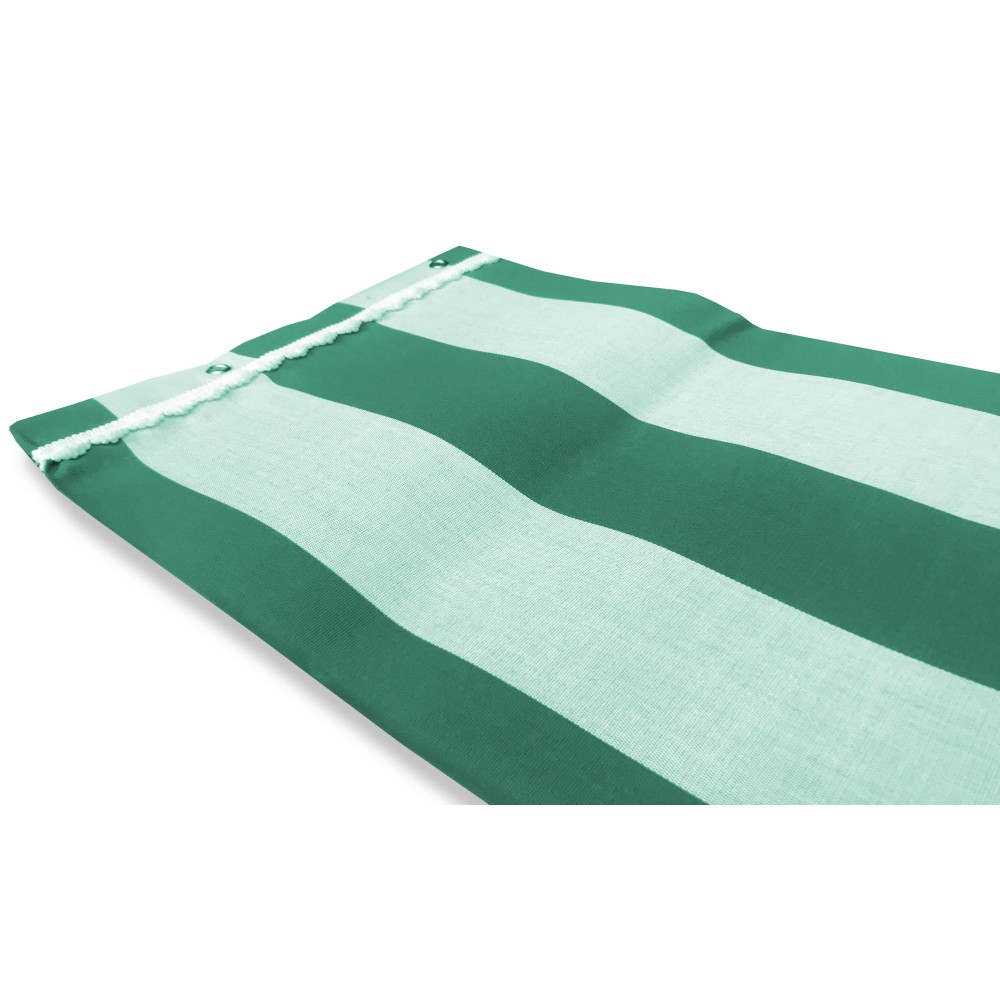 OUTDOOR Garden BALCONY Stripe EVEN GREEN Awning Packaged