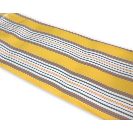 OUTDOOR AWNING GARDEN BALCONY YELLOW STRIPED MADE