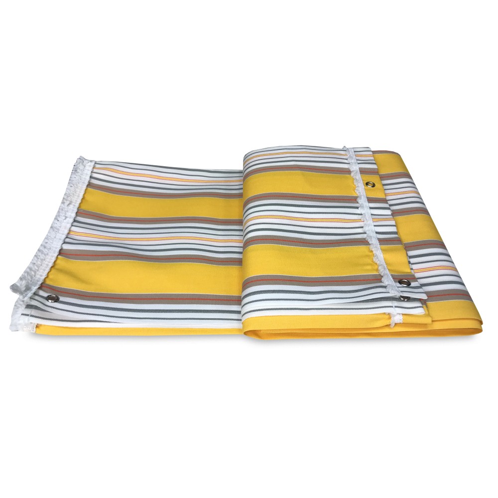 TENDA Sole da ESTERNO Giardino BALCONE Righino GIALLO Confezionata