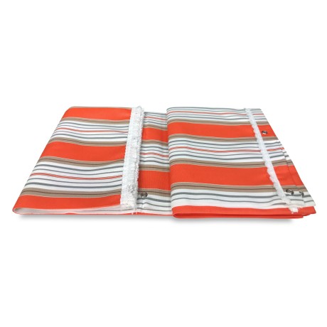 TOLDO DE EXTERIOR JARDÍN BALCÓN RIGHINO NARANJA EMPAQUETADO