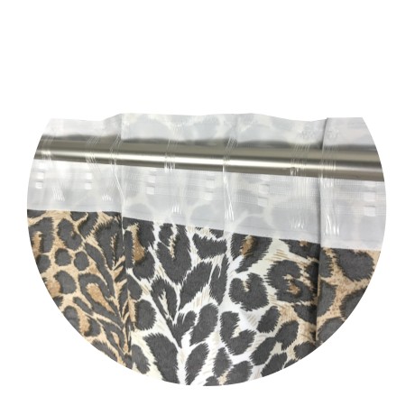 GEFLECKTES SAFARIZELT CM. 140X280 LEOPARDENMUSTER HERGESTELLT IN ITALIEN