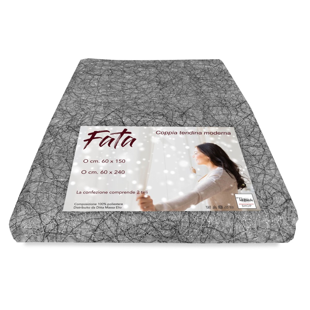 PAR DE CORTINAS DE CRISTAL DE HADAS GRIS PLATA PAR DE CORTINAS DE CRISTAL DE HADAS GRIS PLATA